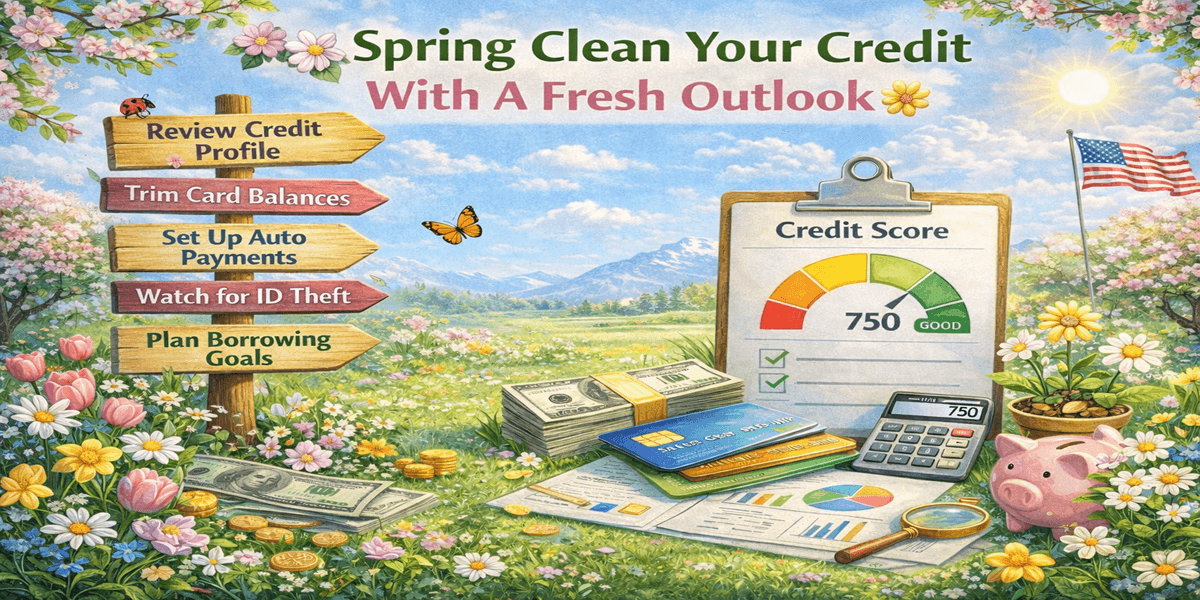🌸Spring Clean Your Credit With A Fresh Outlook🌼